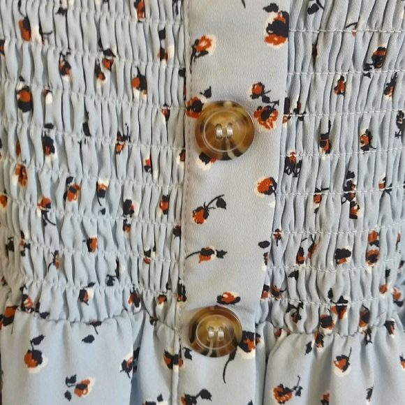 Boho Babydoll Smocked Fit & Flare Tunic - Picture 5 of 7